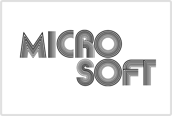 Microsoft Designing Logo History In 1975–1980