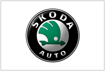 Black Green Skoda Logo History 1999 - 2011