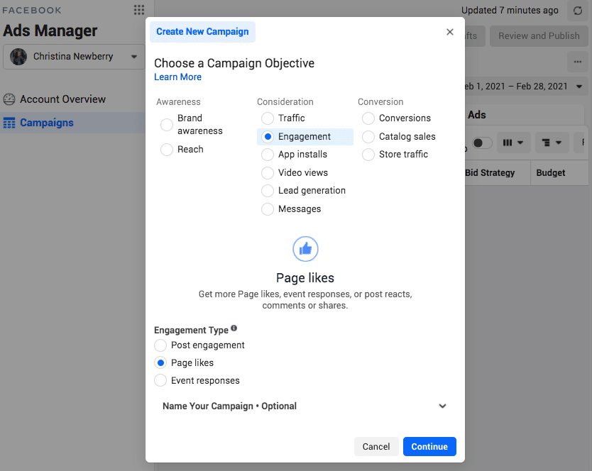 FB Ads Manager