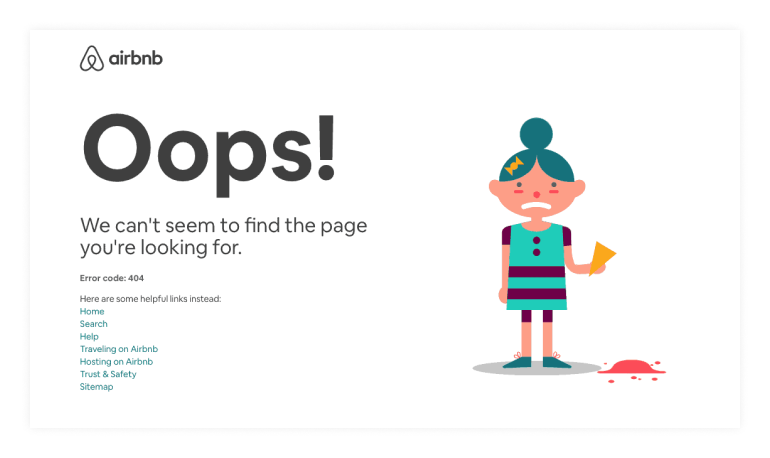 404 Error Page