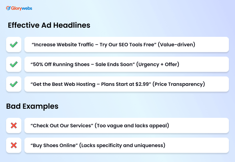 Examples of Effective Ad Headlines