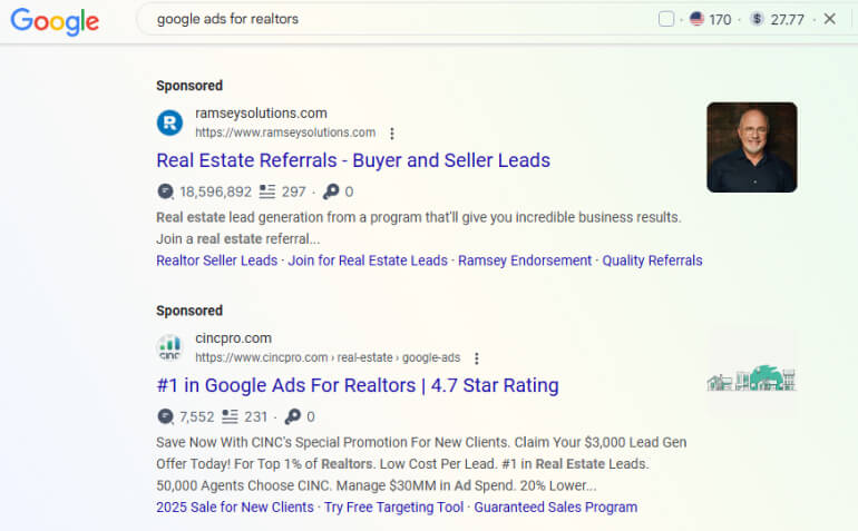 Google Ads for Realtors